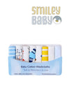 8-Pack Baby Washcloths COTTON YELLOW