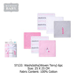 washcloth 6pcs 57133