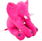 Elephant Doll Pillow Soft Plush FUCHSIA