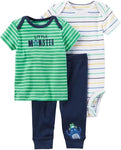 Baby 3-Piece set little  monster