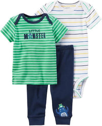 Baby 3-Piece set little  monster
