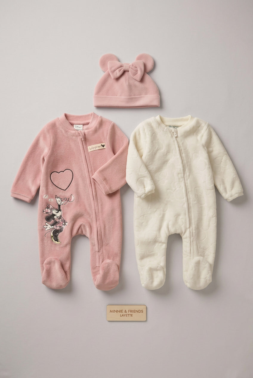 disney winter overall minnie mouse