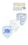 Mom's Care Bibs 3pcs  elephant