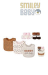 bibs and Socks 5 Pcs SASSY LITTLE LADY