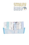 8-Pack Baby Washcloths COTTON  WHALE