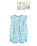 Romper rabbit blue