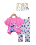 kids Pjama PINK STITCHS