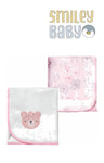 Girls Swaddles pink bear