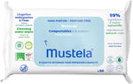 Mustela Lingettes Nettoyantes à l’Eau – Sans Parfum x60
