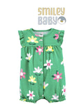 Romper GREEN FLOWERS