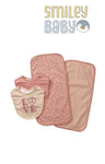 bibs and Burp 4-Piece Set LOVE
