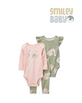 Baby 3-Piece set GREEN GOOSE