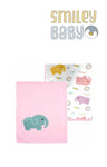 Girls Swaddles Pink elephant