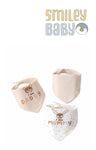 Mom's Care Bibs 3pcs BUNNEY BEIGE