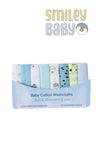 8-Pack Baby Washcloths COTTON GREEN