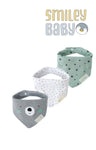 Mom's Care Bibs 3pcs Grey Bear