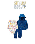 Girls Tracksuit NAVY RAINBOW