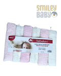 Bebekevi wash cloth pink 6pcs