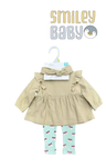 3Pcs Baby Girl Set BUTTERFLY
