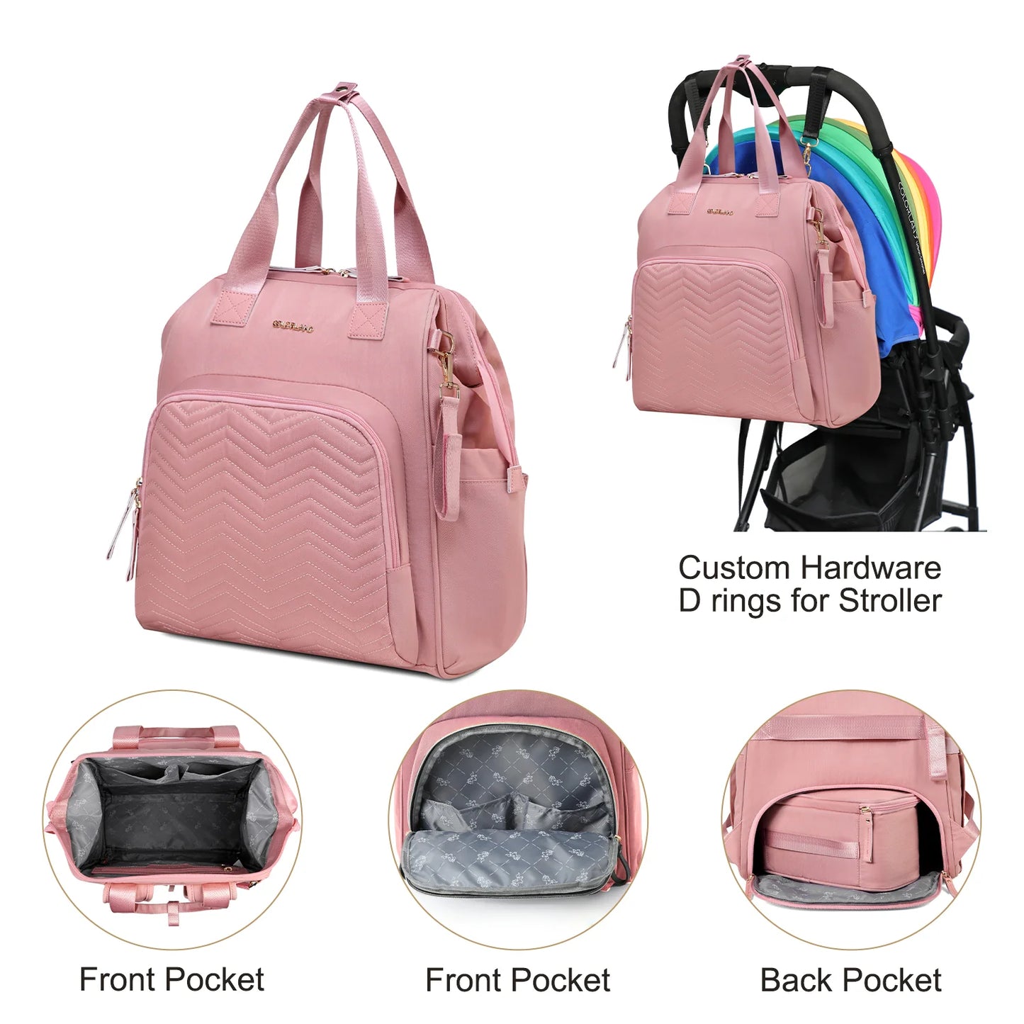 colorland bag CLD-BP158 Pink
