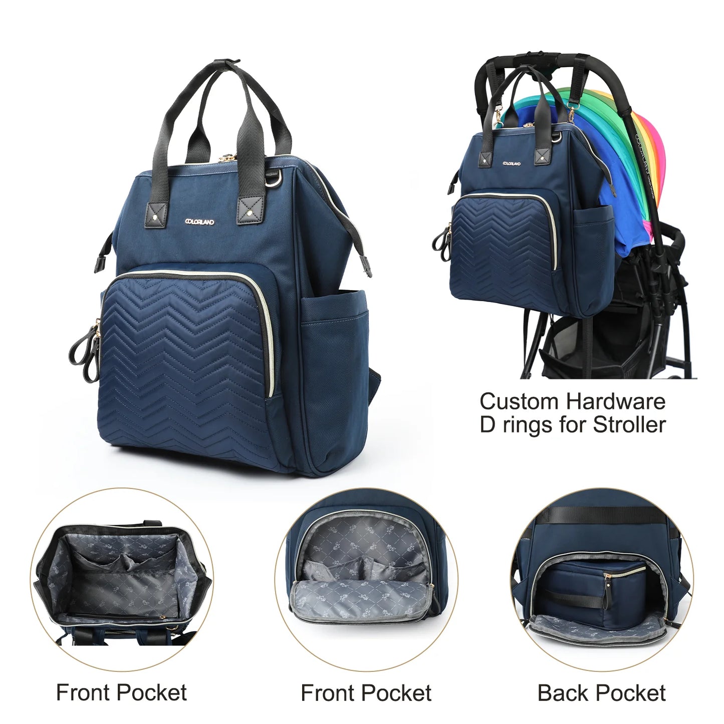 colorland bag CLD-BP158 Navy