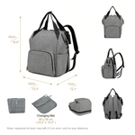 Little Story Betty Diaper Bag (CLD-BP238 B