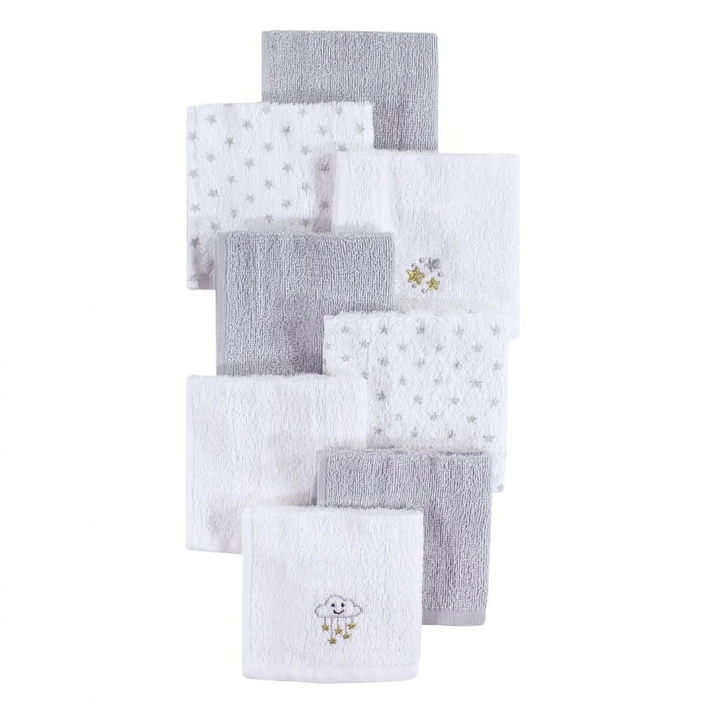 washcloth 8 pcs cloud