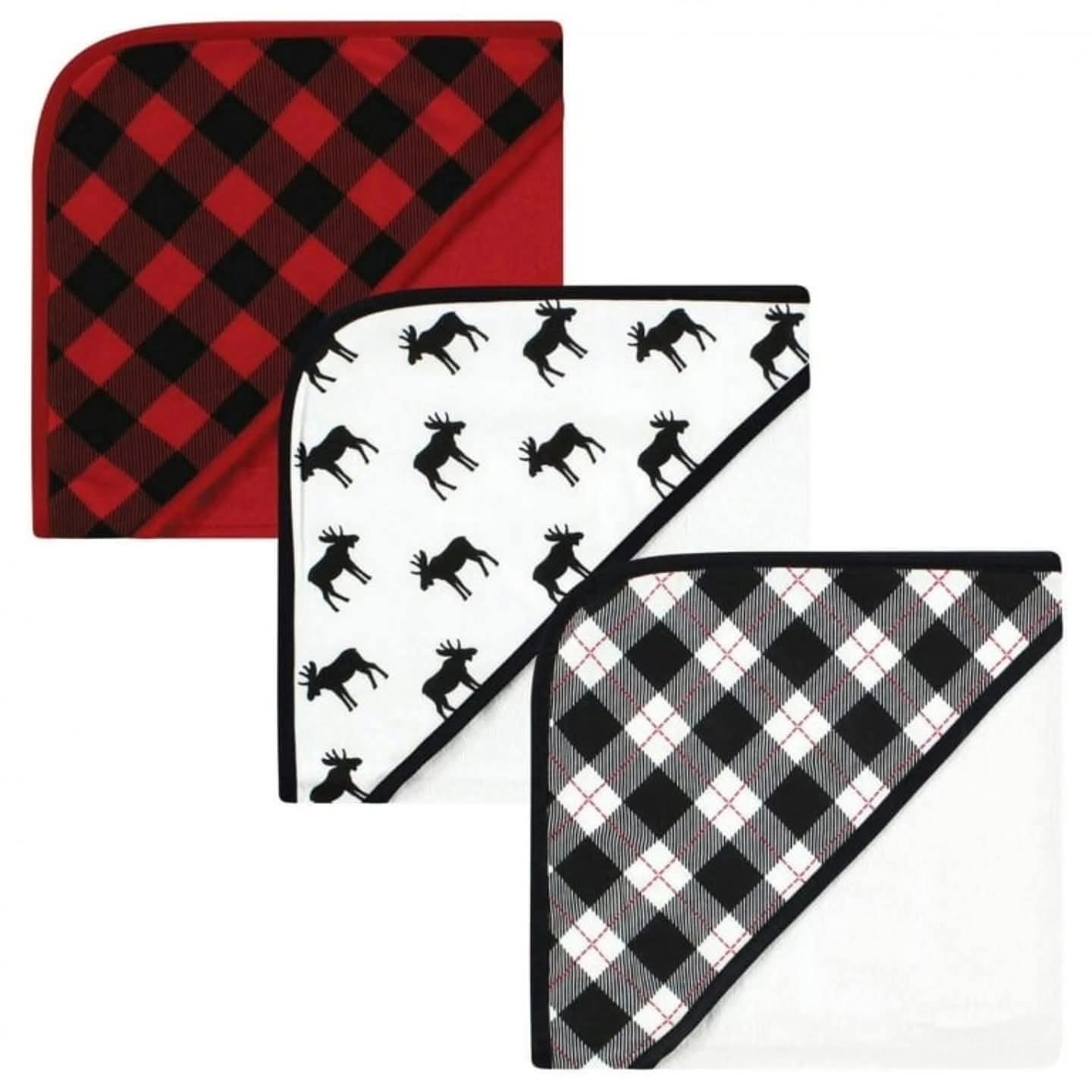 3Hooded Towel red