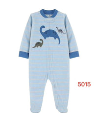 Winter Overall  blue dinasour