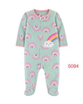winter overall  rainbow