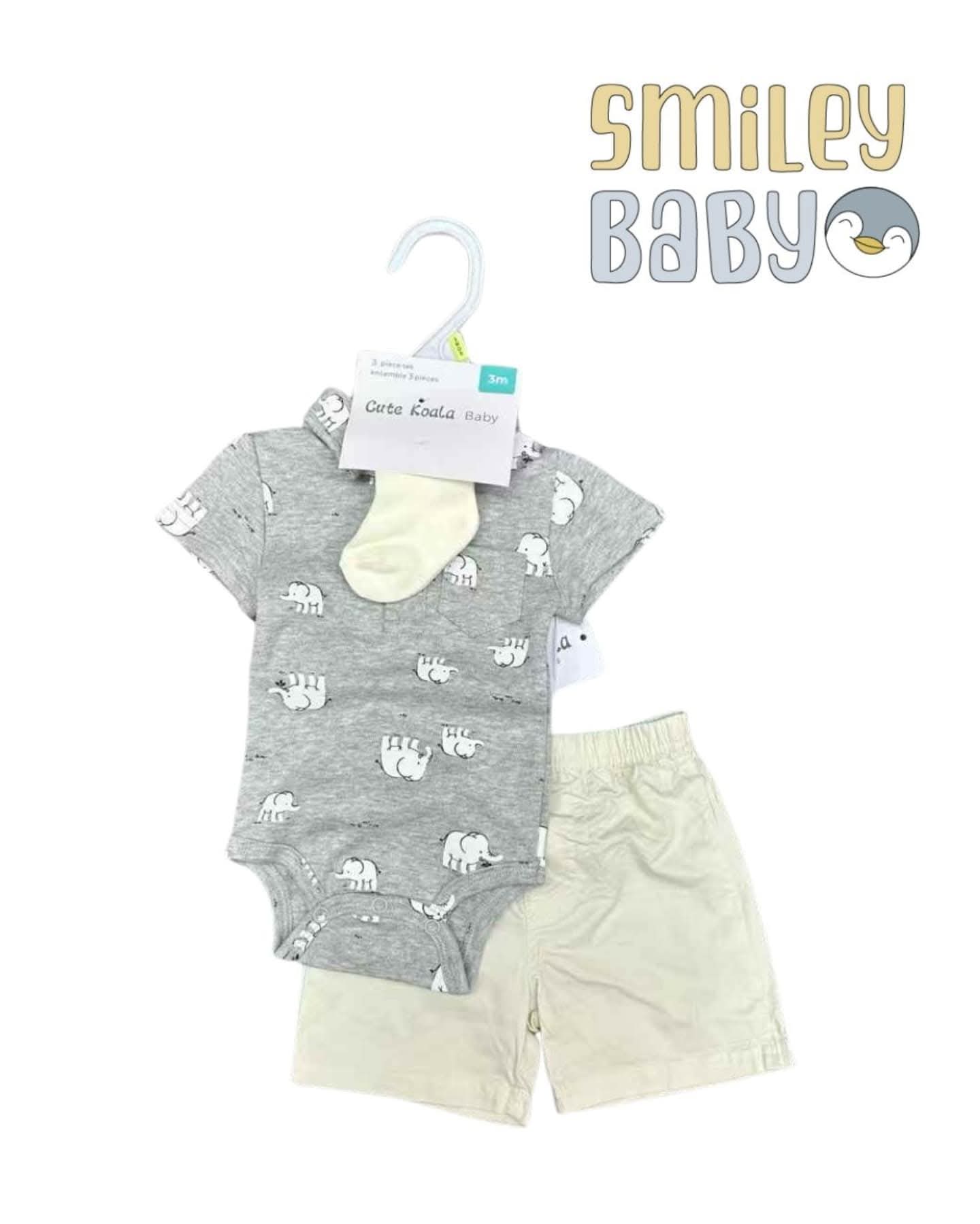 Baby 3-Piece   elephant