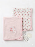 Girls Swaddles pink rabbit