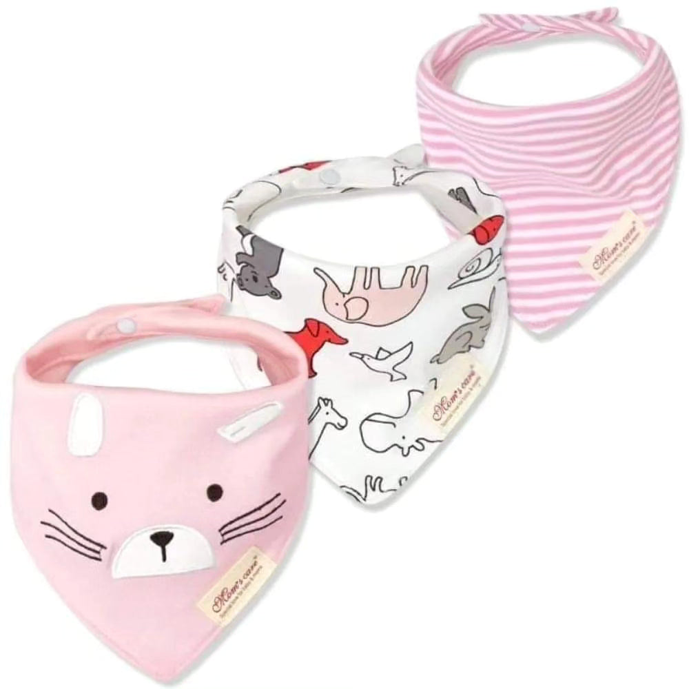 Mom's Care Bibs 3pcs rabbit