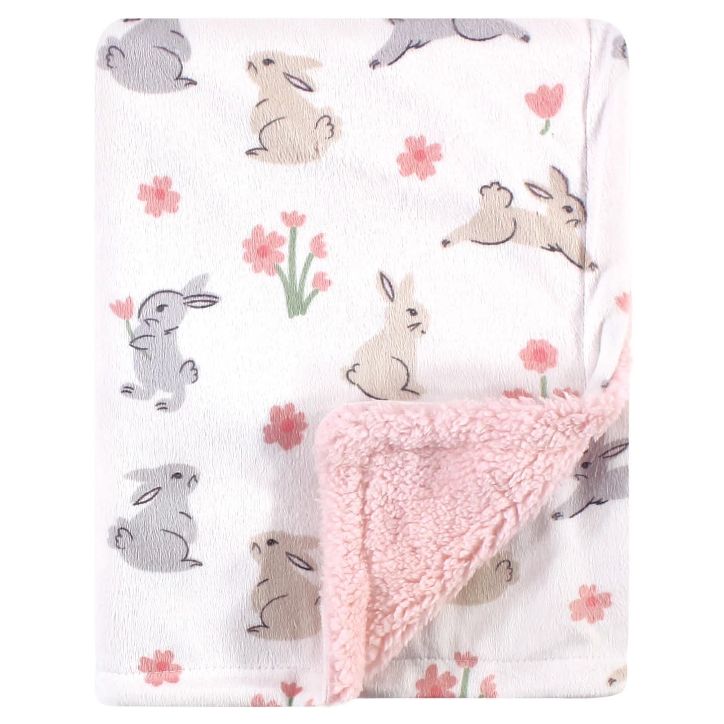 winter blanket Sherpa rabbits