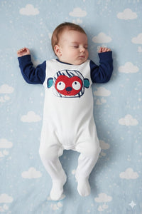 overall coton  monkey
