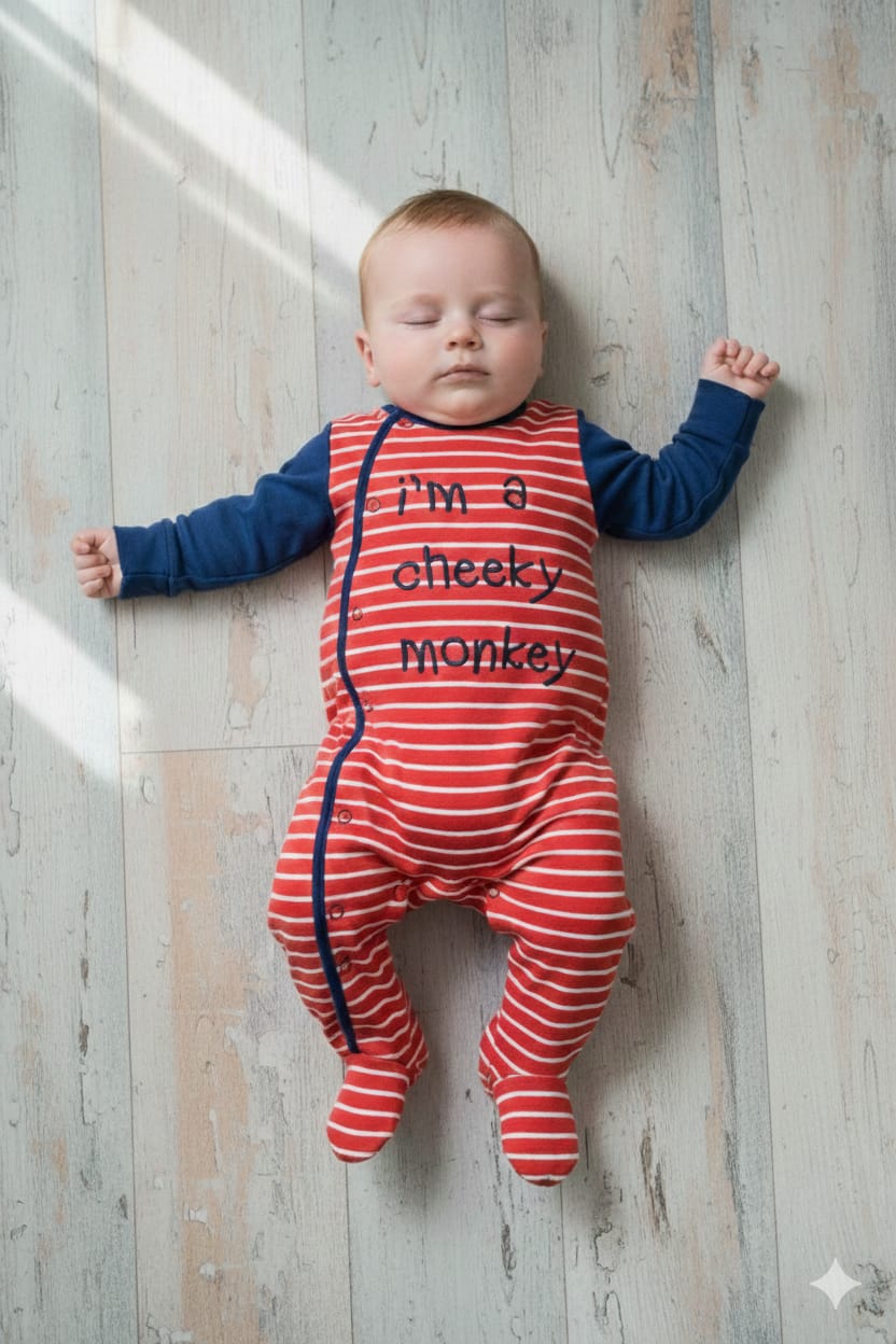 overall coton i am cheecky  monkey
