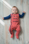 overall coton i am cheecky  monkey