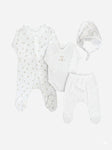 Caramel hospital set 4pcs Vintage Floral