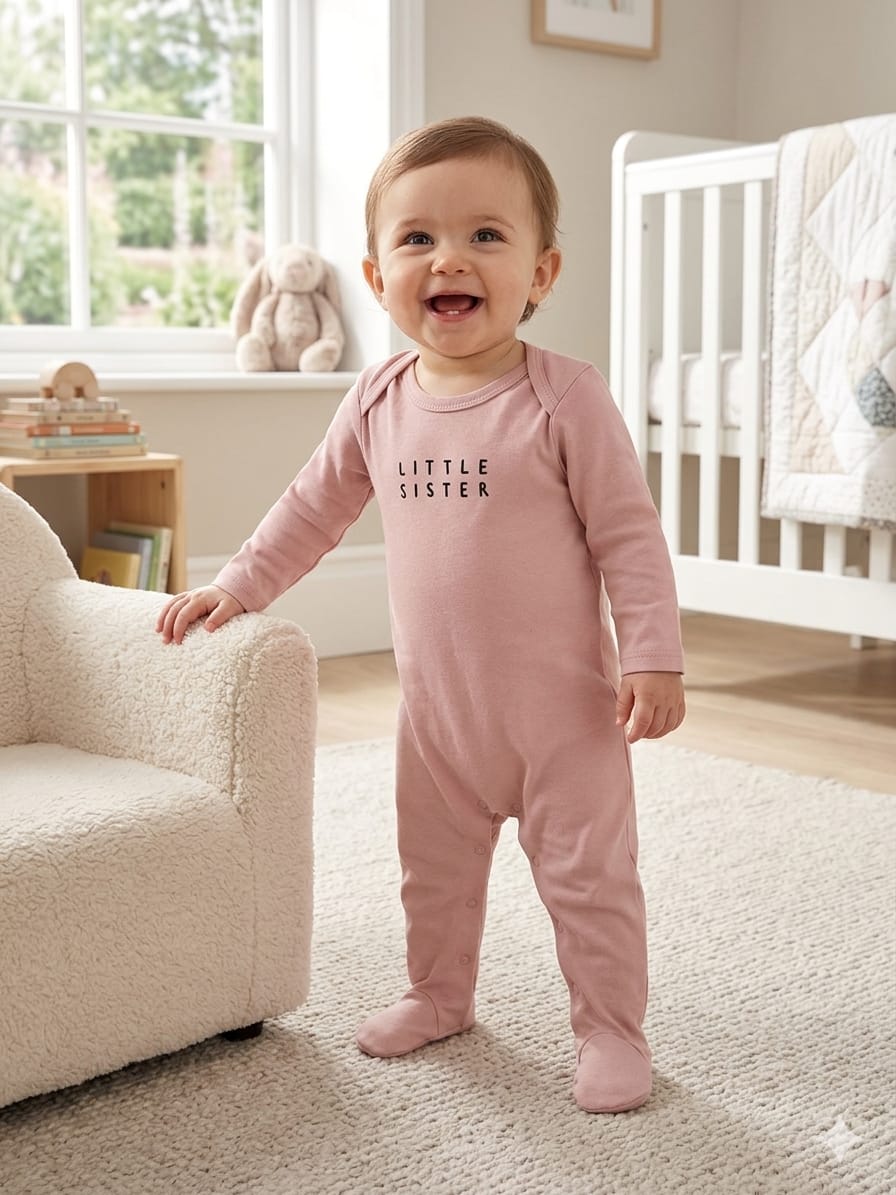 overall coton little sister