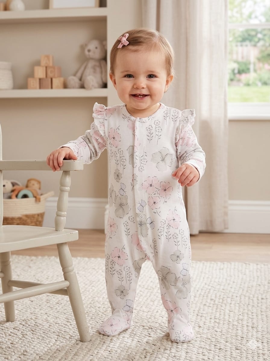 overall coton Blossom & Bloom