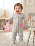 overall coton butterfly