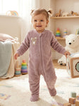winter overall  purple