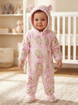 winter  hooded overall bear