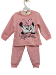 winter pyjama fleece inside Minnie pink