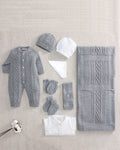 leo king winter set hospital  gray