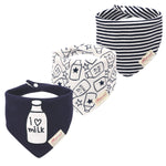 Mom's Care Bibs 3pcs i love milk