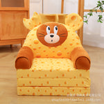 Children's folding sofa plush toy JERRY