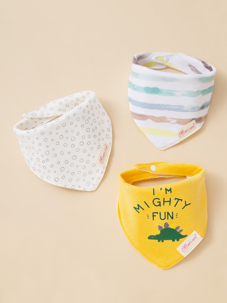 Mom's Care Bibs 3pcs I'm mighty fun
