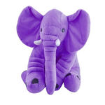Elephant Doll Pillow Soft Plush PURPLE
