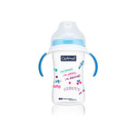 Extra Wide Neck Feeding Bottle With Handle 240ml OPB-0104